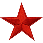 Patch star rock rockeur grande étoile rouge 1
