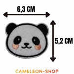 Patch thermocollant animal tête de panda 2