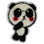 Patch à coudre Panda joues rouges 1