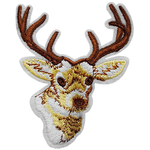 Patch thermocollant cerf bois 1