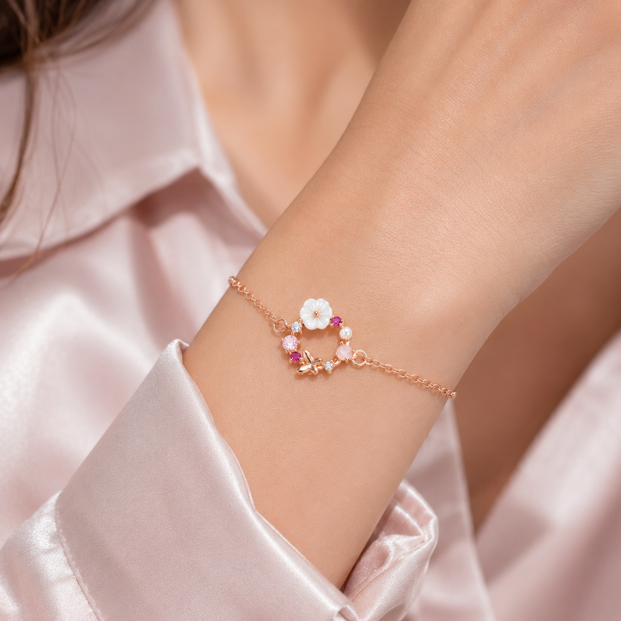 bracelet fleur