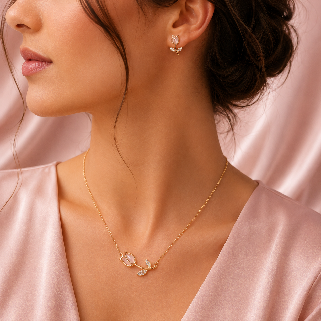 parure tulipe fleur