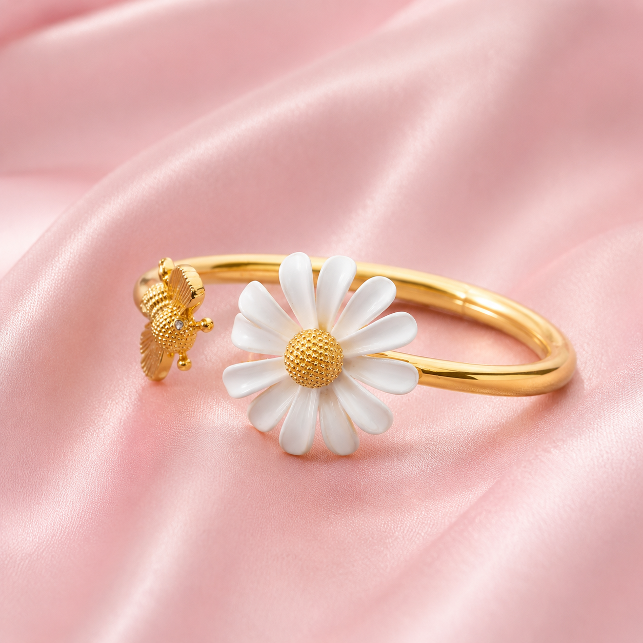 bracelet Marguerite abeille
