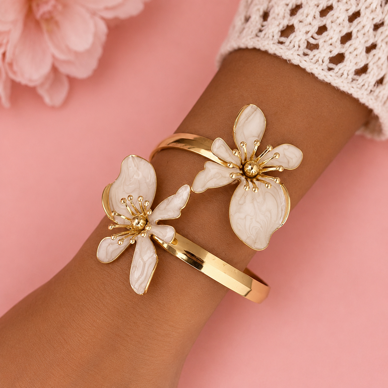 bracelet fleur