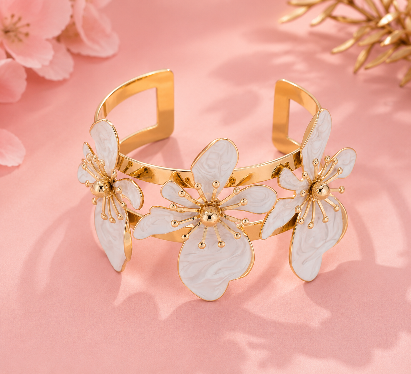 Bracelet fleur