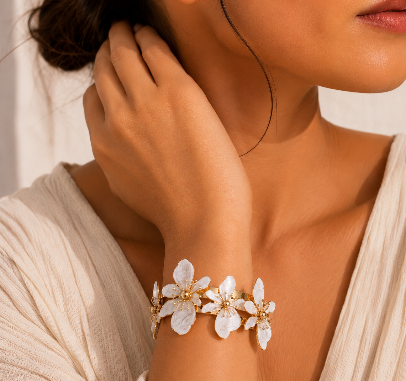 bracelet fleur