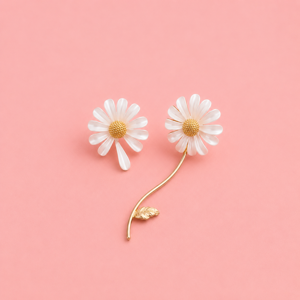 boucles doreille Marguerite