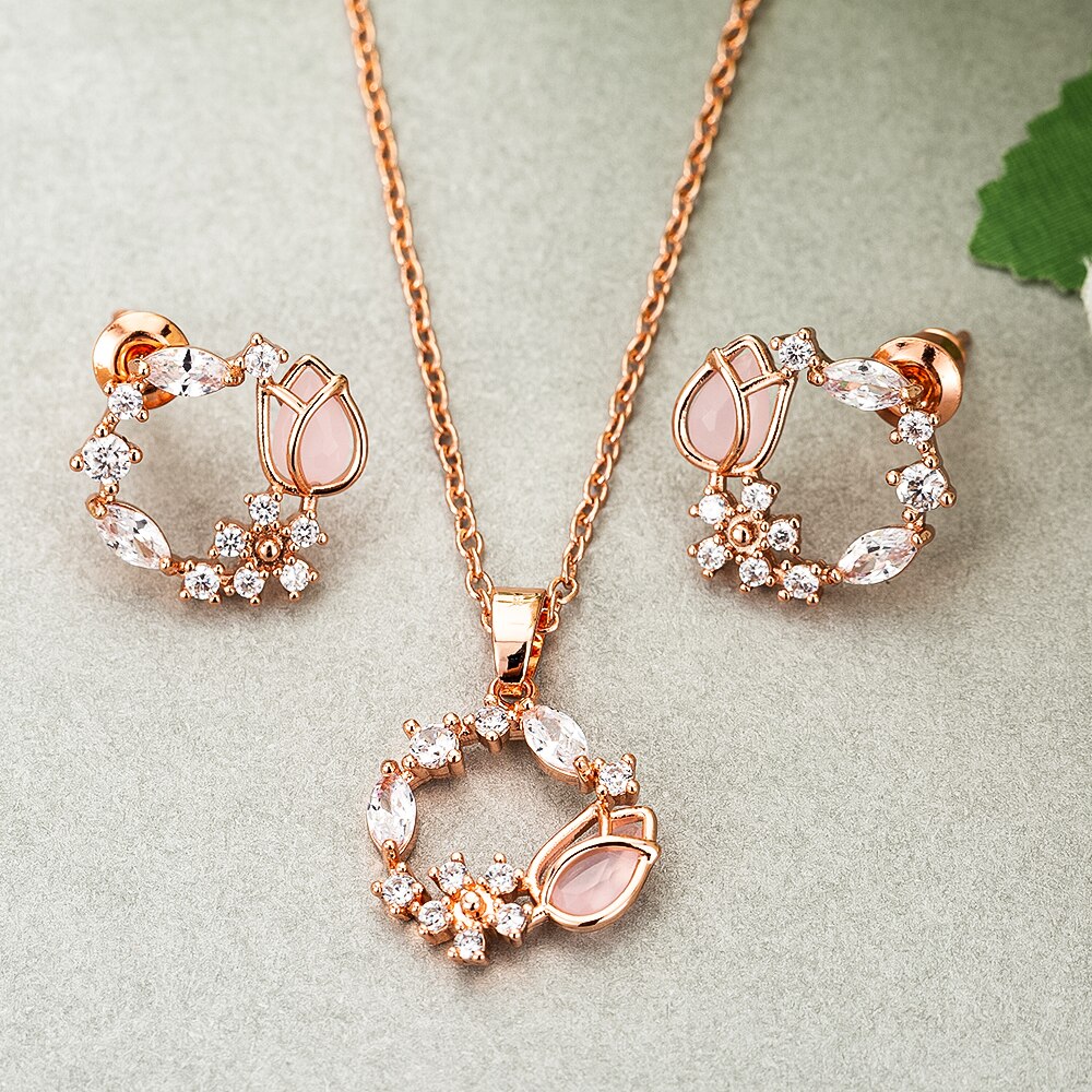 Ensemble-de-Bijoux-de-mari-e-en-zircone-pour-femmes-ras-du-cou-collier-de-perles