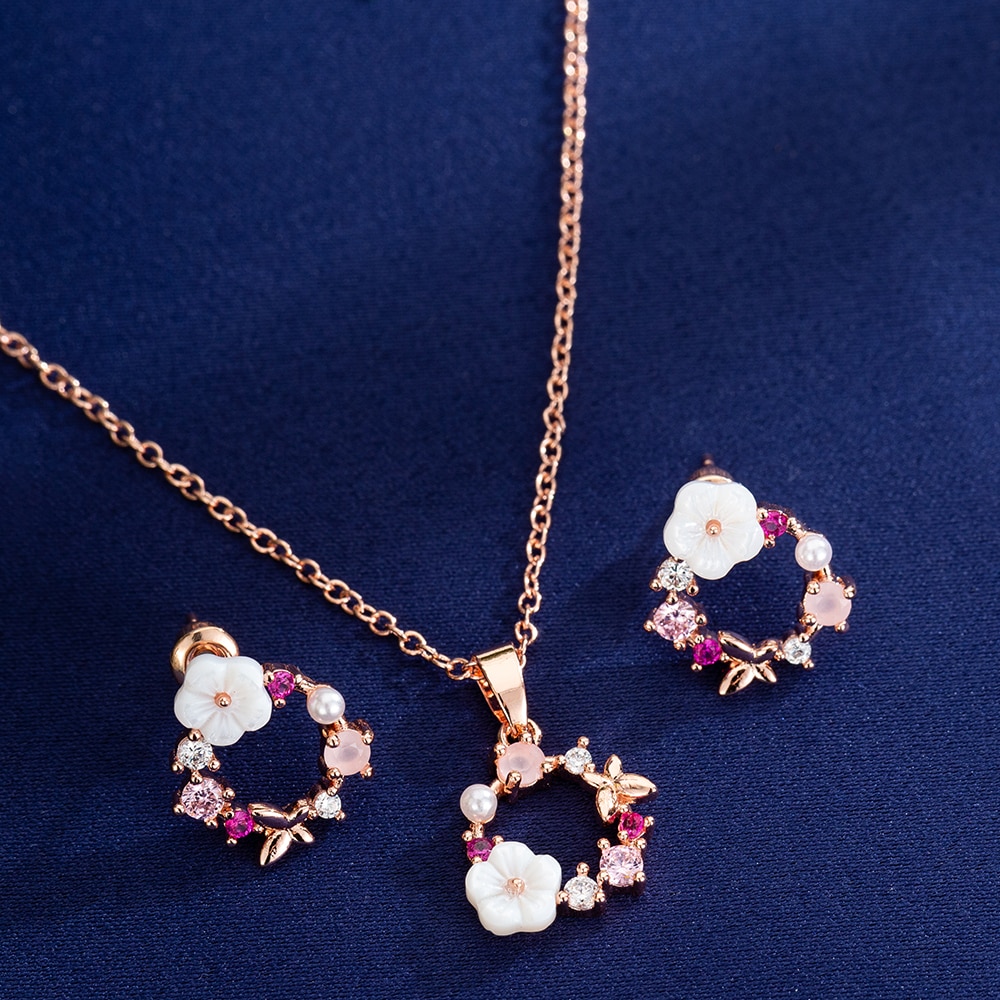 Ensemble-de-Bijoux-de-mari-e-en-zircone-pour-femmes-ras-du-cou-collier-de-perles