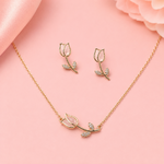 Parure tulipe fleur
