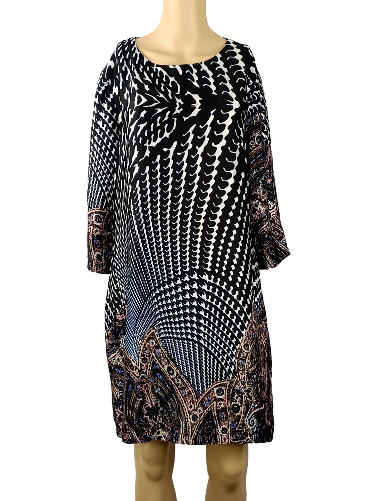 Robe Comptoir Des Cotonniers Noire - Taille 42 - Longueur Genou - Neuf Avec étiquettes