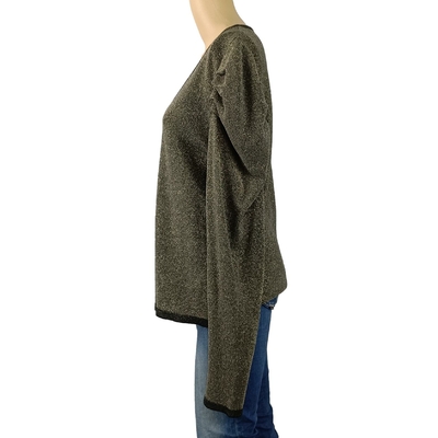 Pull 100% cachemire col montant - marine | be camaïeu