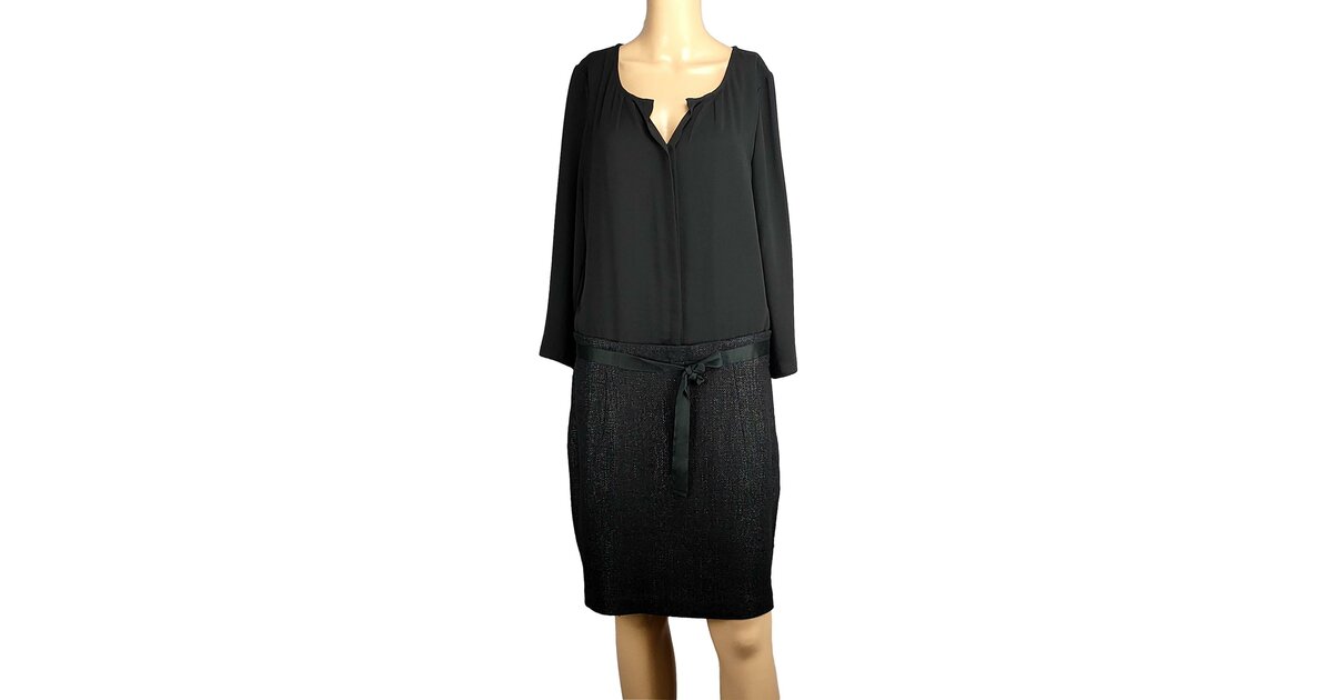 Jupe Femme ONE STEP Taille 40 - Gris - Coton Avec Godets - Longueur Genou - Occasion Très Bon État