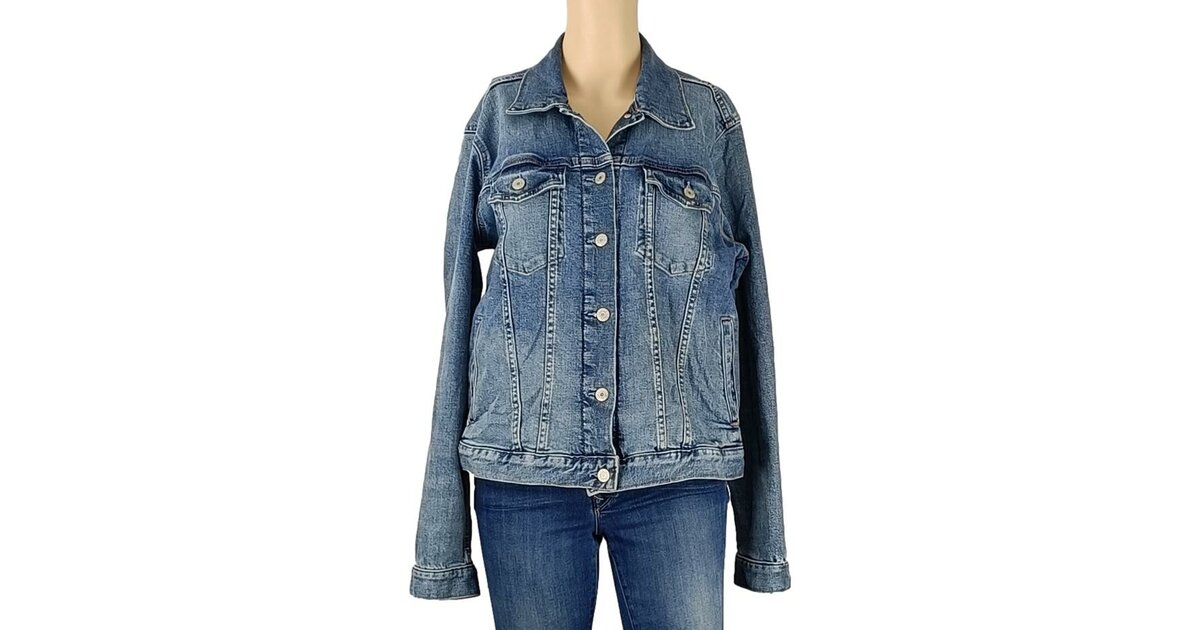 Veste Légère Gap Femme - Taille L, Bleu - Neuve Sans étiquettes