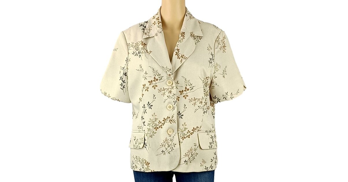 Veste Emma Pernelle Bleu Marine - Taille 46 - Occasion Très Bon état