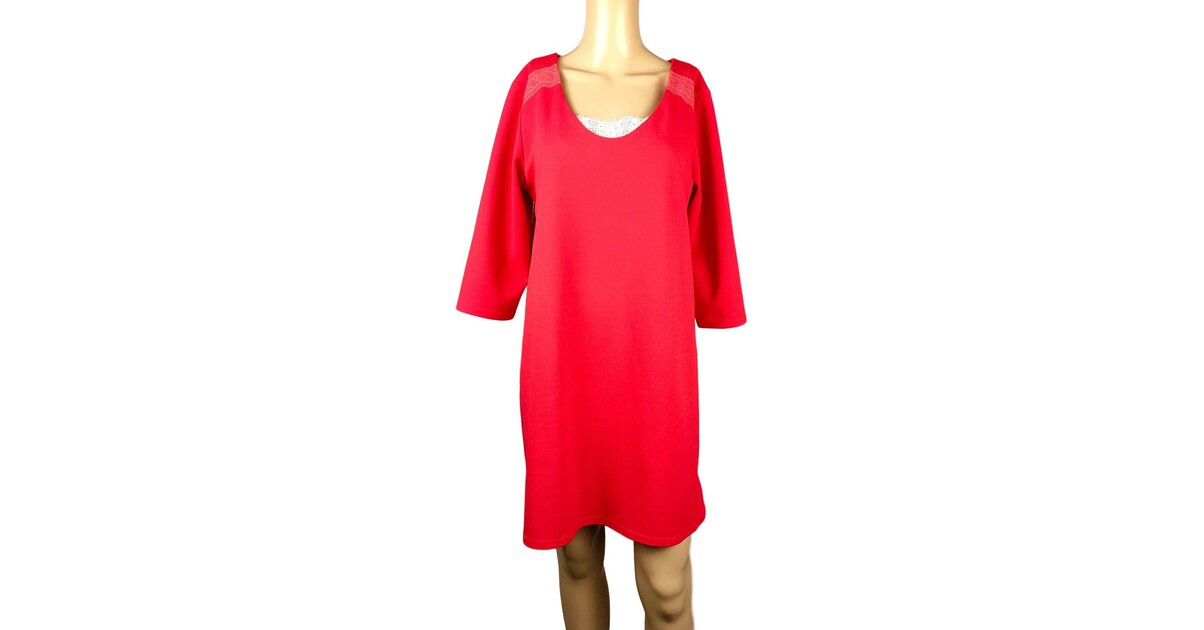 Robe De Soirée Femme Nathalie Chaize Taille 42 (XL) - Noire - Fabriquée En France - Portée 1 Fois