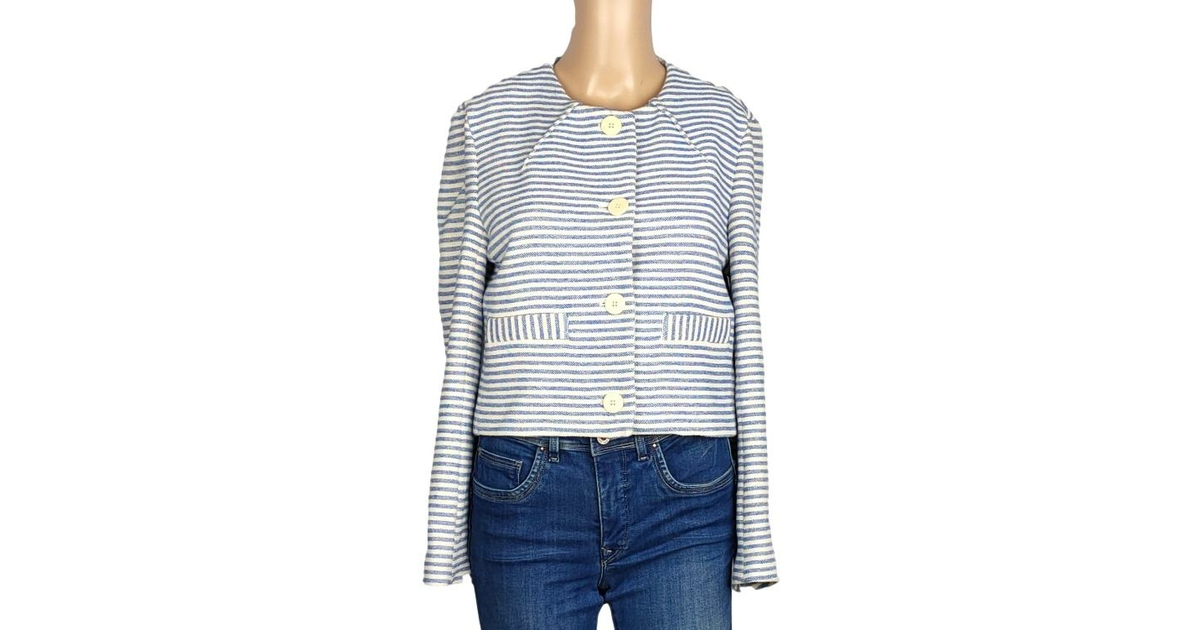 Veste en cuir Zara, taille M, idéale pour l'automne! (D'occasion) à