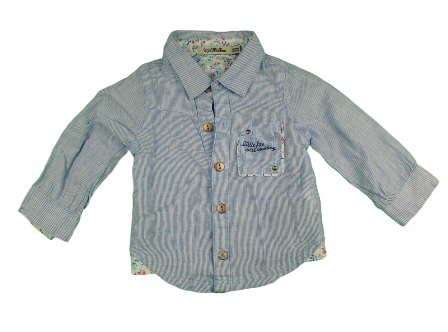 Tape a l'oeil 6 mois Friperie en ligne pour Garçon/Chemises pauljean