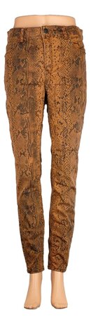 Pantacourt Femme Armand Thiery - Taille 40 - Gris Coton - Occasion Très Bon état - Style Corsaire