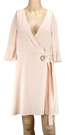 Robe Sixth Sense Taille 50 - Couleur Noir Et Blanc, Manches Trois-quarts, Occasion Très Bon état