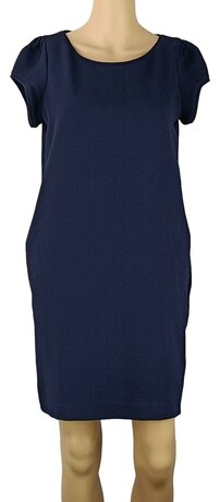 Robe Fourreau Bleu Royal Foncé Ann Taylor Loft - Taille 8 - Sans Manches - Occasion Très Bon état