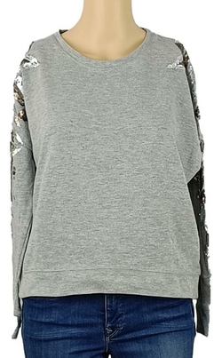 Pull à col montant pour femmes en Beige