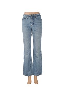 Jean Femme Cache Cache Taille 36 - Coupe Bootcut Rose - Coton Mixte - Neuf Sans étiquettes