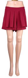 Short Femme MIM Taille 36 En Coton Mélangé - Bleu Foncé Occasion