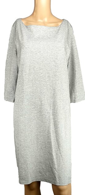 Robe Longue Fleurie ESMARA – Blanche à Motifs – Taille 44 – Neuve Avec étiquettes – Manches Courtes
