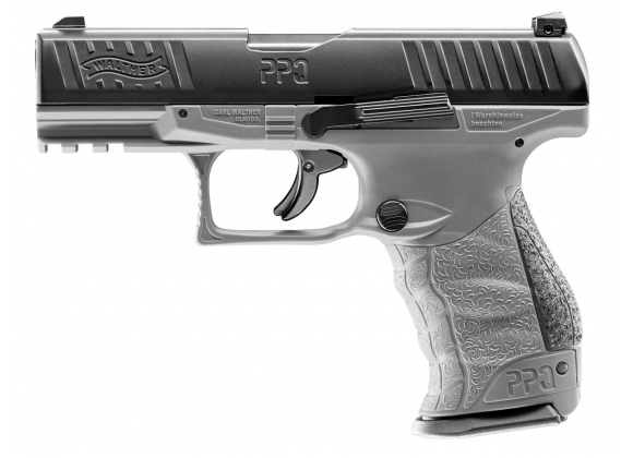 Pistolet bille en caoutchouc gris  Walther® PPQ M2 T4E Cal.43 CO2