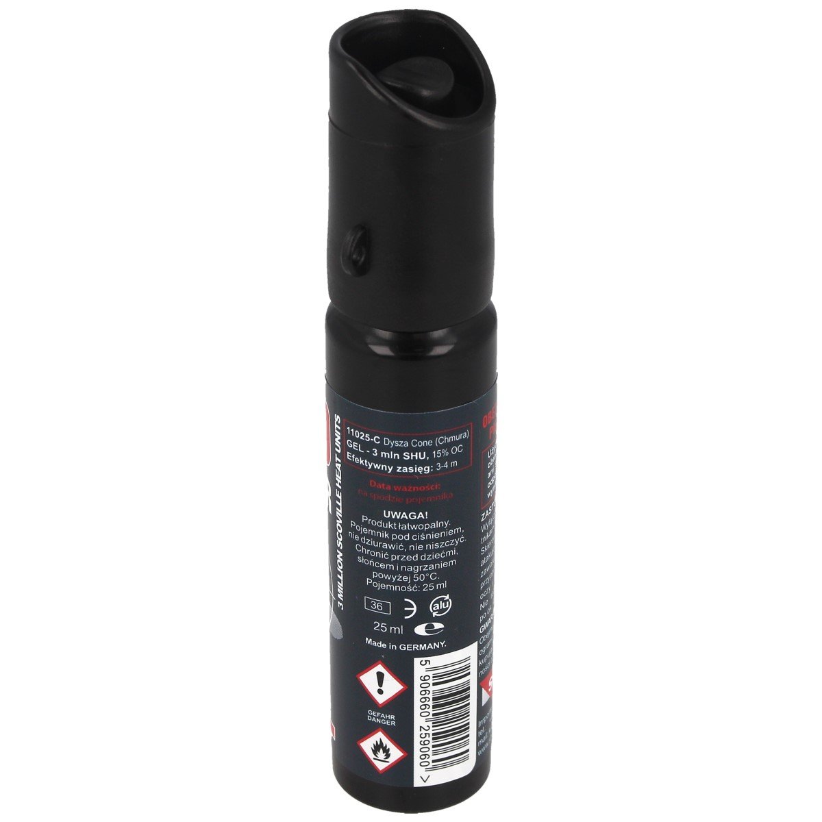 Bombe-lacrymogène-Sharg-Graphite-Gel-25-ml-(11025-C)
