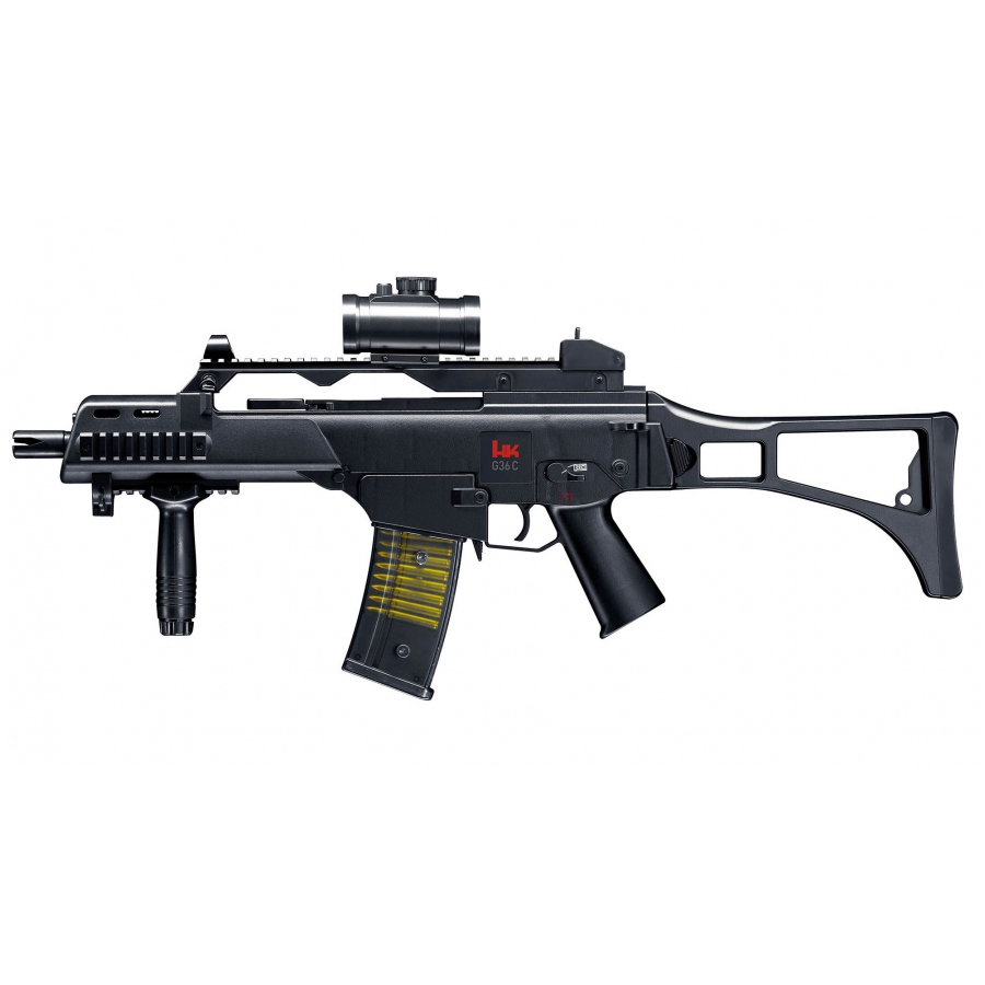 Carabine-ASG-H&amp;K-Heckler-&amp;-Koch-G36C-6 mm-Airsoft-spring