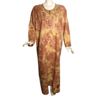 Robe firdaws couleur rouge indien