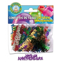 Confettis de table - Joyeux anniversaire