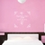 sticker mural chambre histoire damour blanc