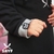 Qamis enfant sayf noir-gris chiné1