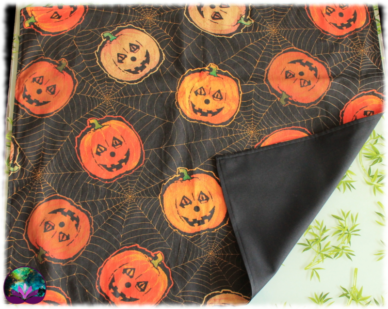 tapis de carte citrouille halloween