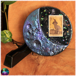 Cadre Mysticisme de la lune violet arcane du magicien 5