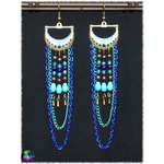 Boucles d'oreille Arabesque egyptienne