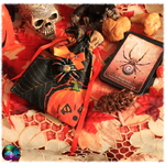 pochette cartes araignée citrouilles halloween 2