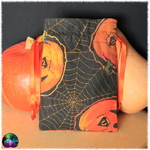 pochette cartes araignée citrouilles halloween 6