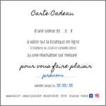 dos carte cadeau pour site web