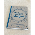 couverture du carnet décriture Feel good fourni avec le protège-carnet