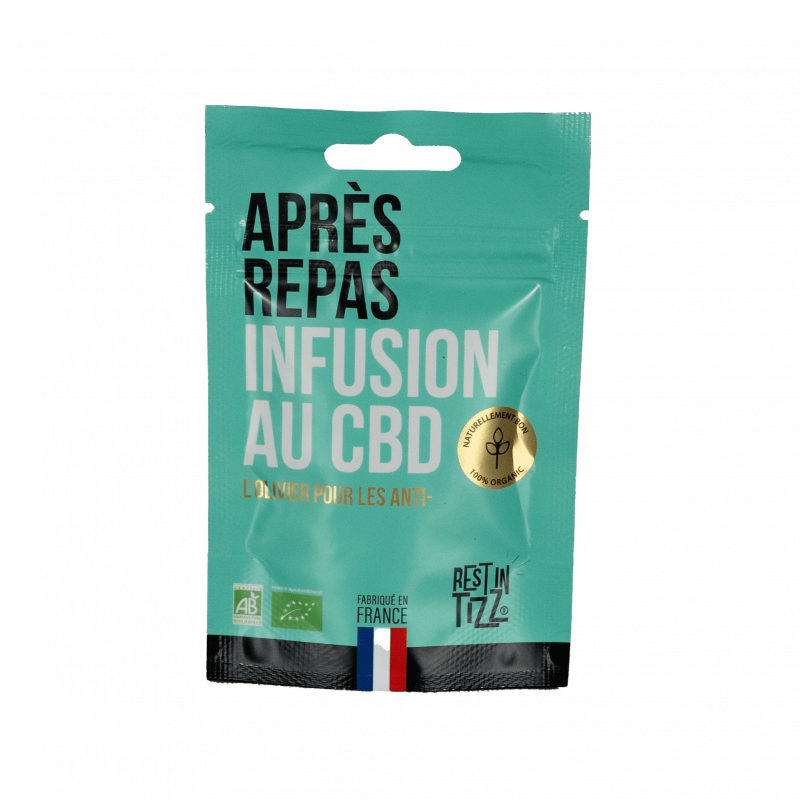 Infusion CBD : Après repas - Rest in Tizz®