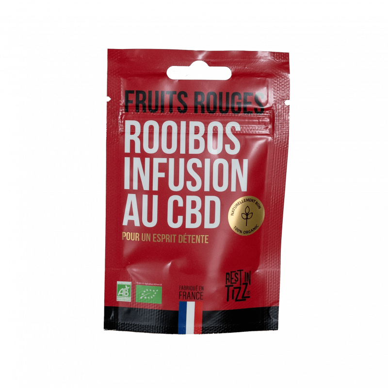 Infusion CBD : Rooibos fruits rouges - Rest in Tizz®