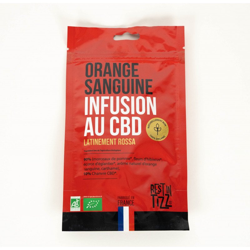 Infusion CBD : Orange Sanguine - Rest in Tizz®