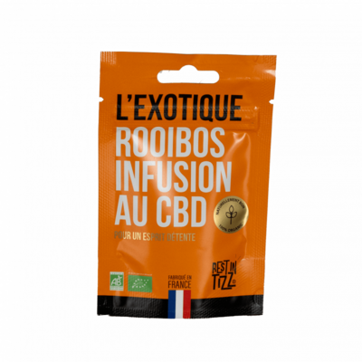 Infusion CBD : Rooibos l'exotique - Rest in Tizz®