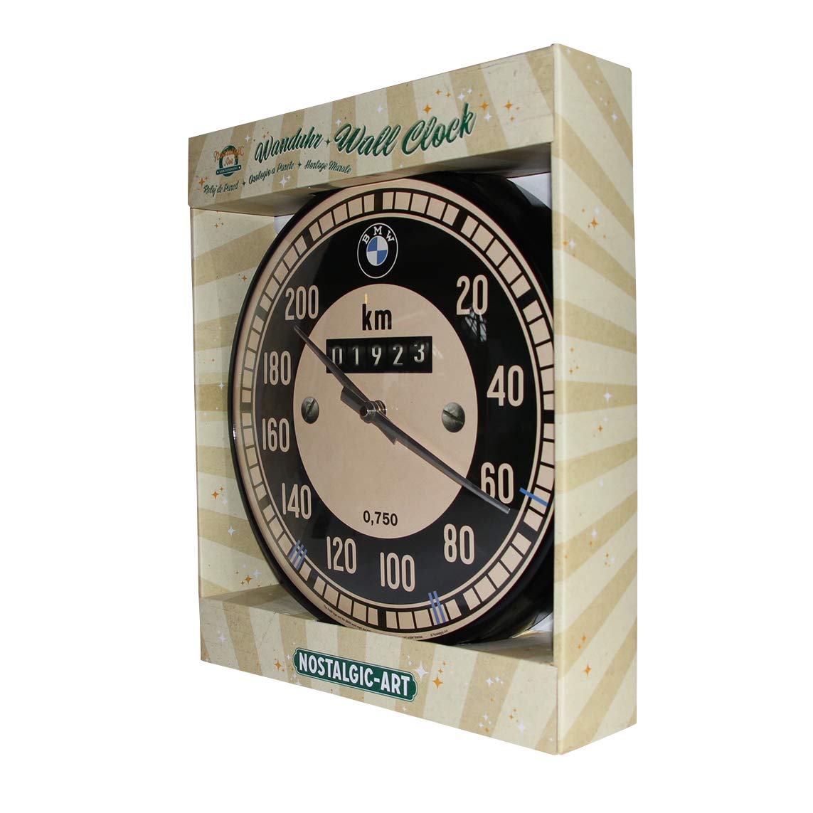 horloge murale compteur bmw