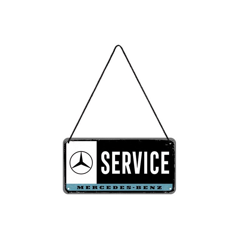 Plaque à suspendre Mercedes