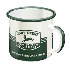 Mug émaillé John Deere vintage